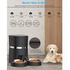 Smart Cat Feeder, WellToBe Automatic Cat Feeder WiFi Enable Pet