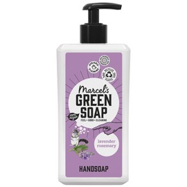 Marcel's Green Soap - Handseife Lavendel & Rosmarin - Spender - 100 % Umweltfreundlich - 100 % Vegan - 97 % Biologisch abbaubar - 500 ml Handseife
