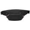Travelon Anti-Theft Active Waist Pack, Black, 9.5 x 6 x