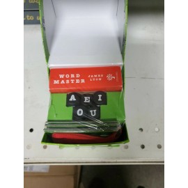 Barnes and Noble James Lyon Word Master Game Board Magnetic Tiles Dice Improve Vocabulary New