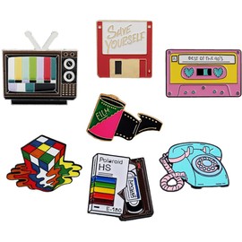 kotokari Pin Badge Pin Brooch Badge Pin Badge Motif Alloy Pin Ornament Set, Metal