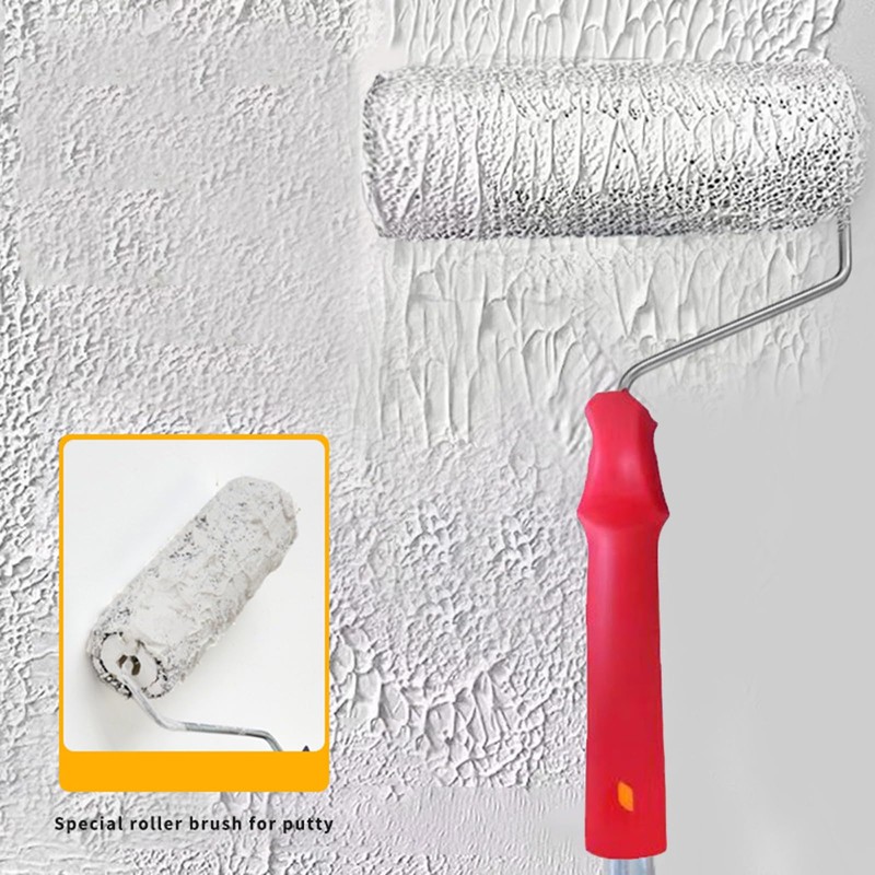 MinnowXY Drywall Compound Roller Wall Brush Putty Roller Drywall Texture