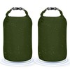 Desoto Waterproof Dry Bag 2 packs, 2L/5L/10L/20L/40L/70L Dry Sack Lightweight