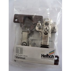 Hettich 09343 Spring Hinge 95° Concealed 35 mm for Existing Doors Plastic Brown 2 Items