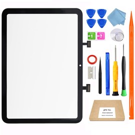 JPUNG for iPad 10 (10th Generation 2022) A2696 A2757 A2777 Screen Replacement Digitizer Glass Touch Kits, for iPad 10th Gen 10.9 Inch, Full Repair Sets(10.9" Screen)