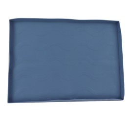 Griddle Silicone Protective Mat Cover Heavy Duty Grade Silicone Grill Mat for BBQ Grill Cooking Surface Medium Blue