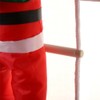 Christmas Pendant Santa Claus Climbing Stairs Decor Xmas Tree Decoration