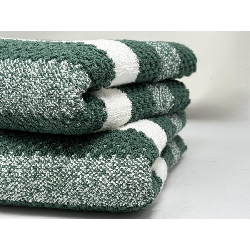 Towelogy® Quick Dry Patterned Hand Towels for Bathroom | Ultra