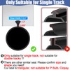 20FT Garage Door Seals Bottom Rubber, 0.2" Triangle Weather Stripping