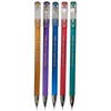 ELKOS BLUE Gel Pens, 0.7mm Fine Point, Pack of 5,