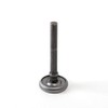 2" Steel Roller with 7 Ball Bearings - 4" Stem