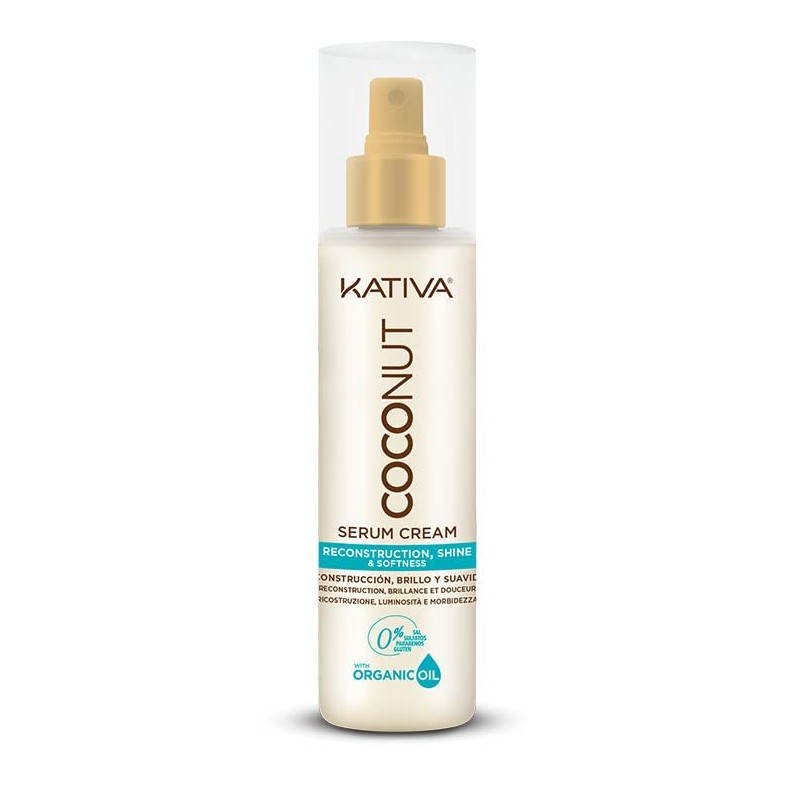 Kativa Coconut Oil Serum in a Restoring and Shiny Cream