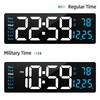LEIKE 16" Large Digital Wall Clock Timer,Remote Control,2 Alarms, LED