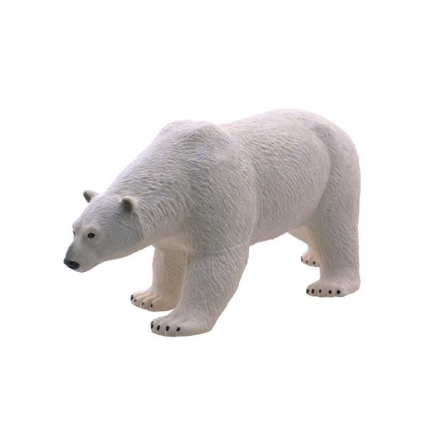 Polar Bear Plastic Model