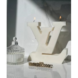 La Vie Candles Luxe Candle Grand L Candle - Brand: La Vie Candles - Color: Cream/White