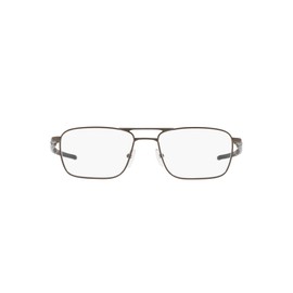 Oakley Men's OX5127 Gauge 5.2 Truss Titanium Square Prescription Eyeglass Frames, Pewter/Demo Lens, 53 mm