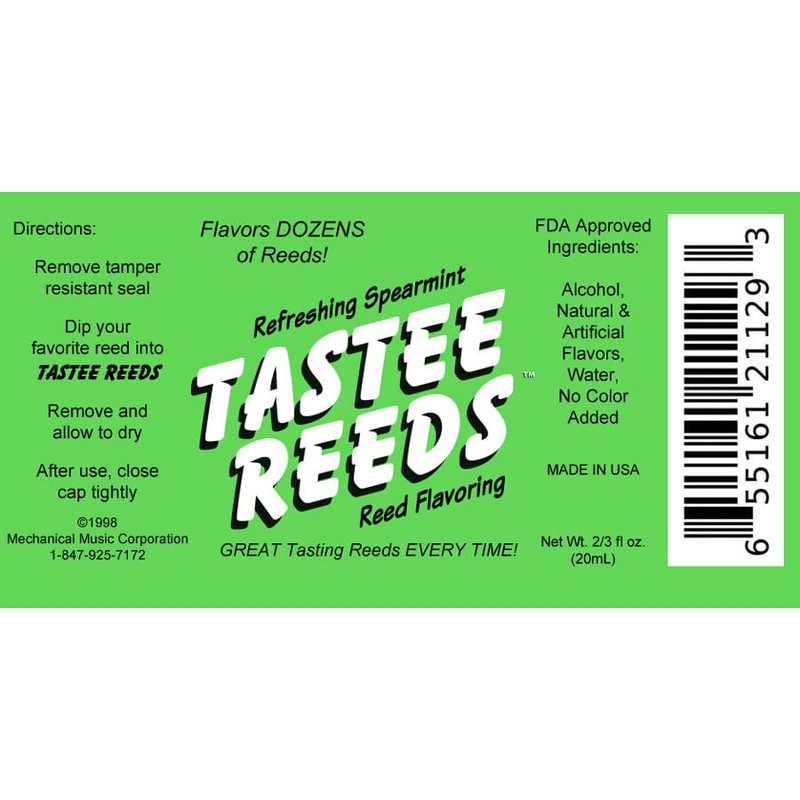 Reed Flavoring (Six Pack - Three Bottles of Each Flavor)