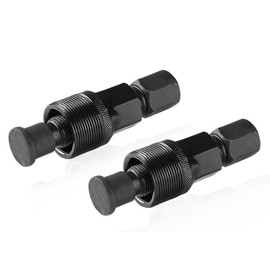 2X Kurbel Entferner Fahrrad Pedalabzieher Fahrrad Kurbelabzieher Fahrrad Kurbelgarnitur Kurbelarm Abzieher Kurbelscheibe Werkzeug Reparatur Wartung Entferner für Fahrräder Reparatur, aus Stahl