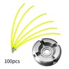 Milageto 100 Pieces String Trimmer Line Grass Trimmer Rope Cutter
