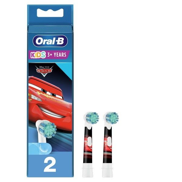 Oral-B Kids 3+ Cars Toothbrush replacement heads 2 pcs