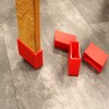 4 x Protective Caps for Wooden Ladder Jumbo Cover Cap