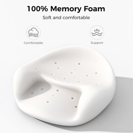 UTJZIB Meditation Cushion & Floor Pillow Seat - No More Numb Legs Comfortable Memory Foam Sitting for Adult, idea for Reading, Yoga.