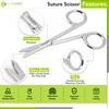 Suture Stitch Scissors Set (3-Piece) – 3.5”, 4.5”, 5.5” Premium