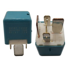 Multi-Purpose Relay 90987-T4002, TD156700-3340 for Toyota 90080-87025, Denso TD156700-2720 A/C Compressor for Heater Blower Motor Relay 5 Pins 12V 80A