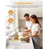 7 Pack Kitchen Cleaning Dish Brush Set with Storage Box