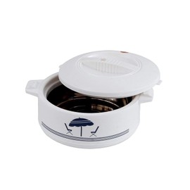 Cello Chef Deluxe Hot-Pot Insulated Casserole Food Warmer/Cooler, 5-Liter, White