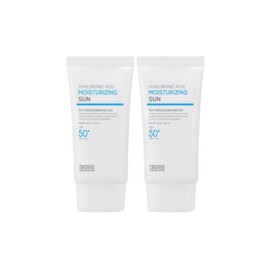 Ten Zero Sun Cream Hyaluronic Acid Moisturizing 50g 2pcs / 텐제로 선크림 히알루론산 모이스처라이징 50g 2개