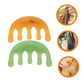 FOMIYES Sets Wide Comb for Scalp Scalp Massage Brush Hair Comb for Relaxation Pcs
