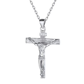 ChicSilver Skull Necklace, Men's, 925 Silver, Metal Allergy, Women's Pendant, Accessory