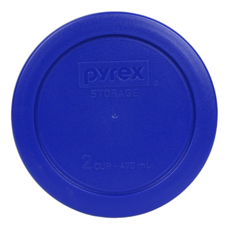 Pyrex (2) 7402-PC 6/7 Cup Blue (2) 7201-PC 4 Cup
