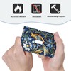 MUZUMU Bird with Blue Flower Light Switch Covers 1 Gang