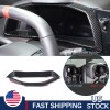 autopart2021 Carbon Fiber ABS Interior Dashboard Speedmeter Trim Frame For