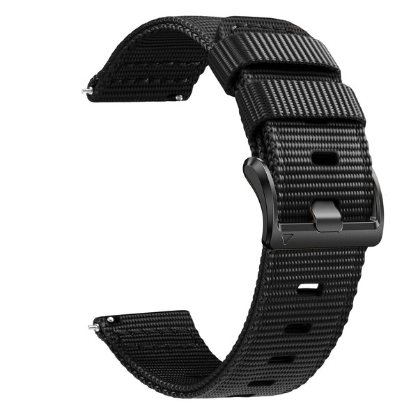 NotoCity Rugged Nylon Watch Bands Compatible with Garmin Vivoactive 3/5/6,