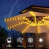 VOOKRY Solar Umbrella Lights Outdoor, Waterproof Solar Powered Patio Umbrella