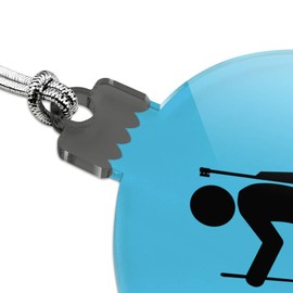 GRAPHICS & MORE Biathlon Like Skiing But with a Gun Acrylic Christmas Tree Holiday Ornament