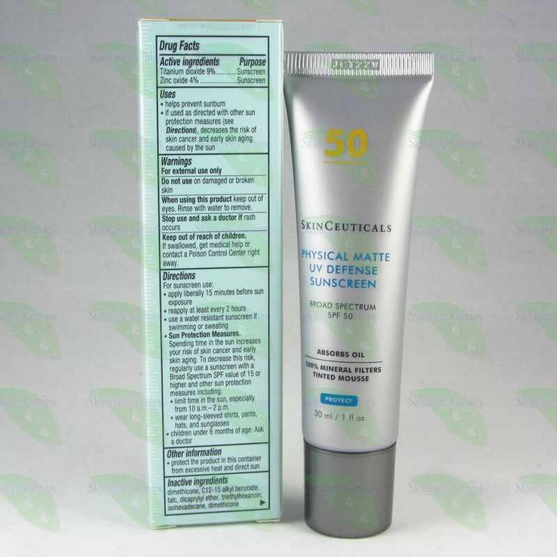 SkinCeuticals Physical Matte UV Defense Sunscreen SPF50 - 30ml/1 floz,