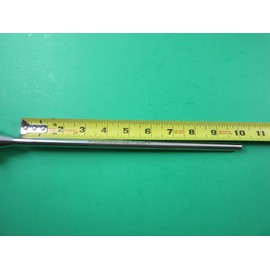 EXTRA long 3/8" snack stick tube for small sausage stuffers. 1 9/16' Base for smaller LEM, Cabelas, Enterprise, Chop Rite and more