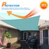 TANG 16'x16' Waterproof Sun Shade Sail Rectangle Outdoor Canopy UV