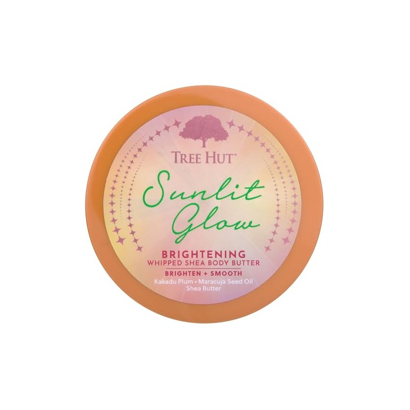 TREE HUT, Whipped Body Butter Sunlit Glow, Manteca Corporal Hidratante,