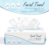 ASYUNY Facial Towels, 100 Sheets x 3 Bags Set, Disposable