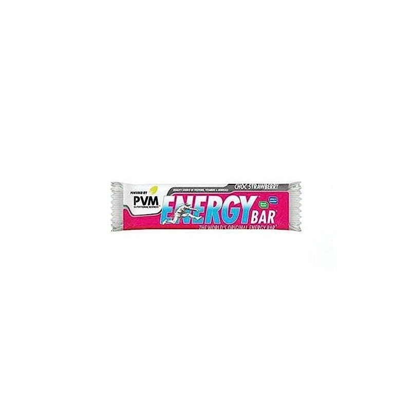 PVM energy Bar-Strawberry 45g Bar