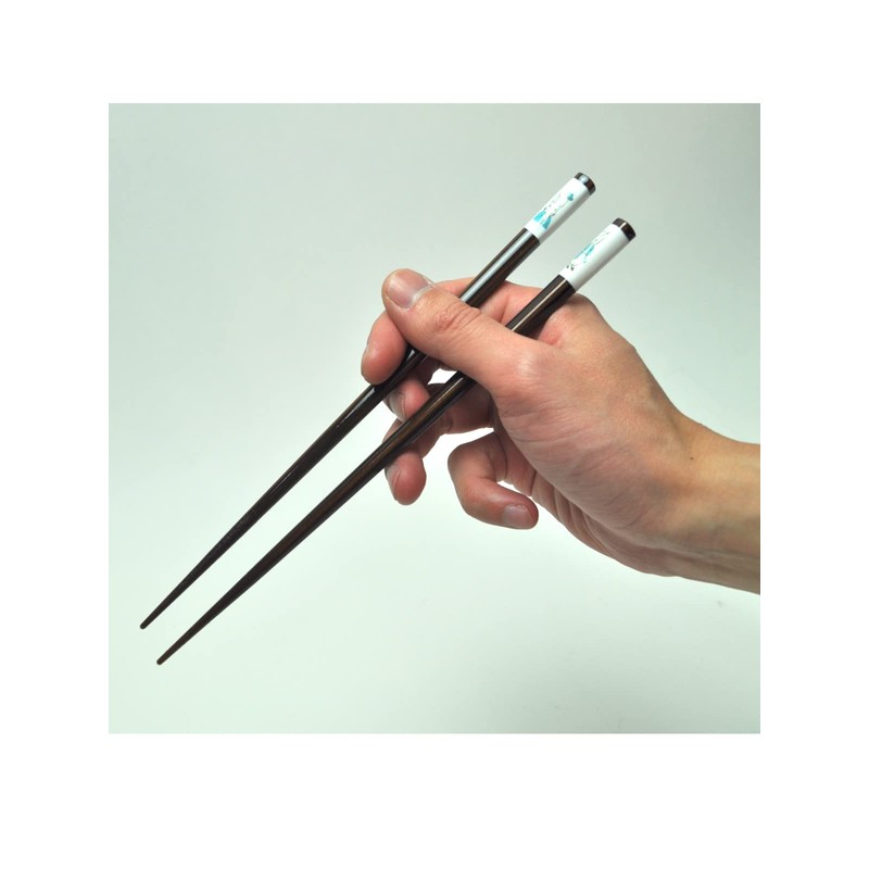 Aoba 528029 Chopsticks, Dishwasher-safe, Natural Wood, Dragonfly, Peter Rabbit Blue,