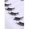 NALEESHIRE False Eyelashes Cat Eye Wispy Faux Mink Lashes Pack