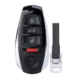 1x New Replacement Proximity Key Fob Remote Compatible with & Fit for Volkswagen Touareg - MPN IYZVWTOUA-02