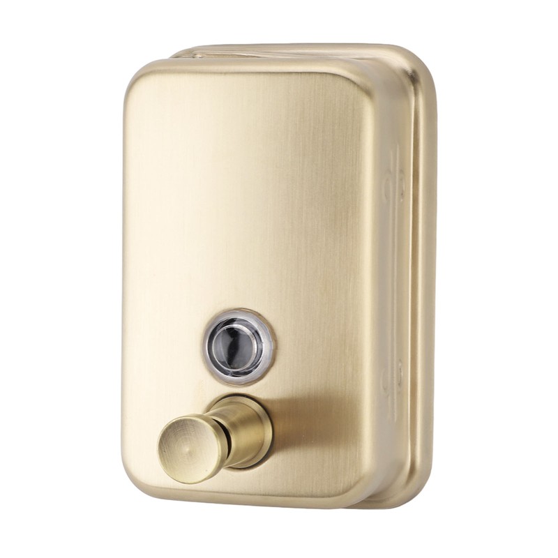 Wall Mount Commercial Soap Dispenser Large Capacity Leakproof Manual Stainless