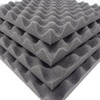 Ready-to-Use Corrugated 1.2 inches (3 cm), Set of 4, Soundproofing
